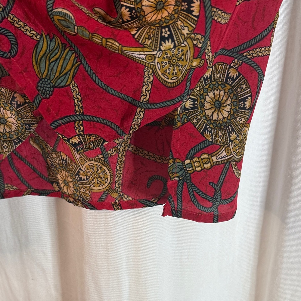 Royal Silk Shell Blouse - Picture 5 of 5